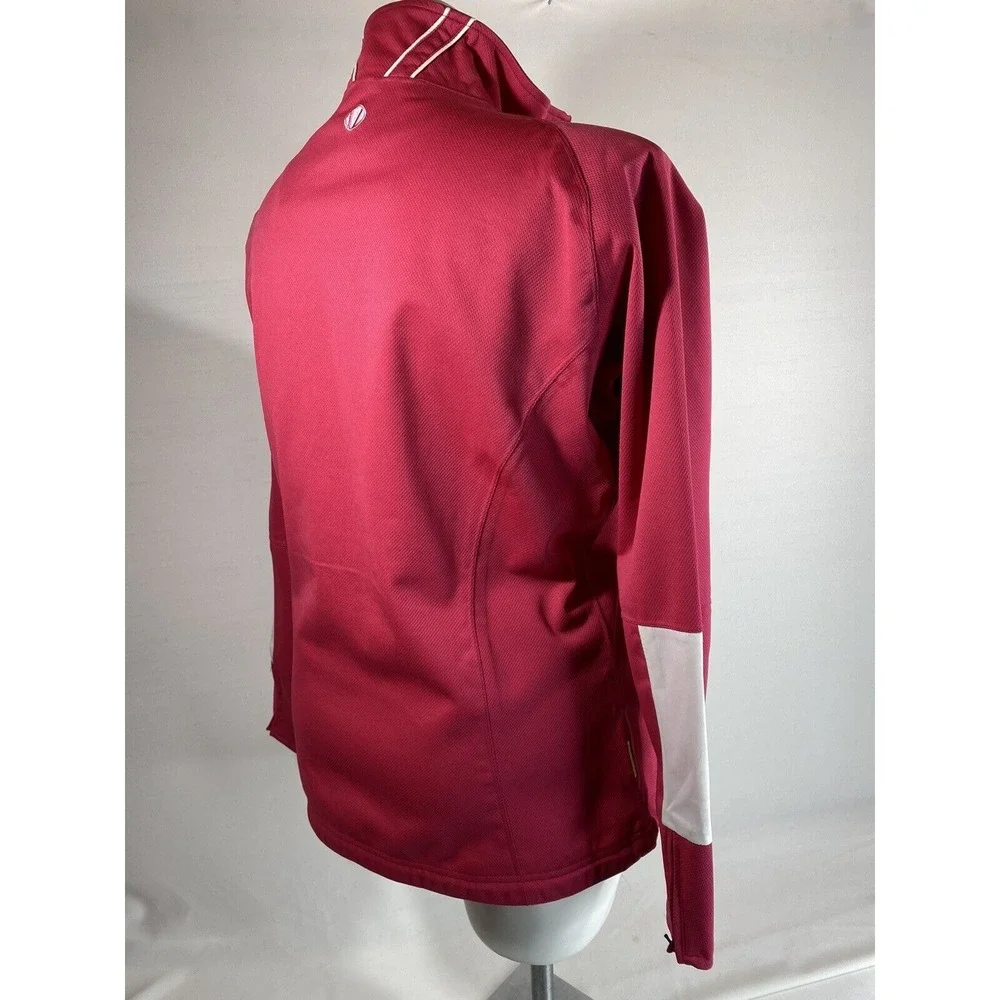 Sunice Half‎ Zip Pullover Womens Large Pink Golfcore Athletic Outdoor Layer